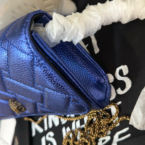 COPY - Kurt Geiger London Extra Mini Kensington Quilted Leather Wallet on a C… - Picture 7 of 17